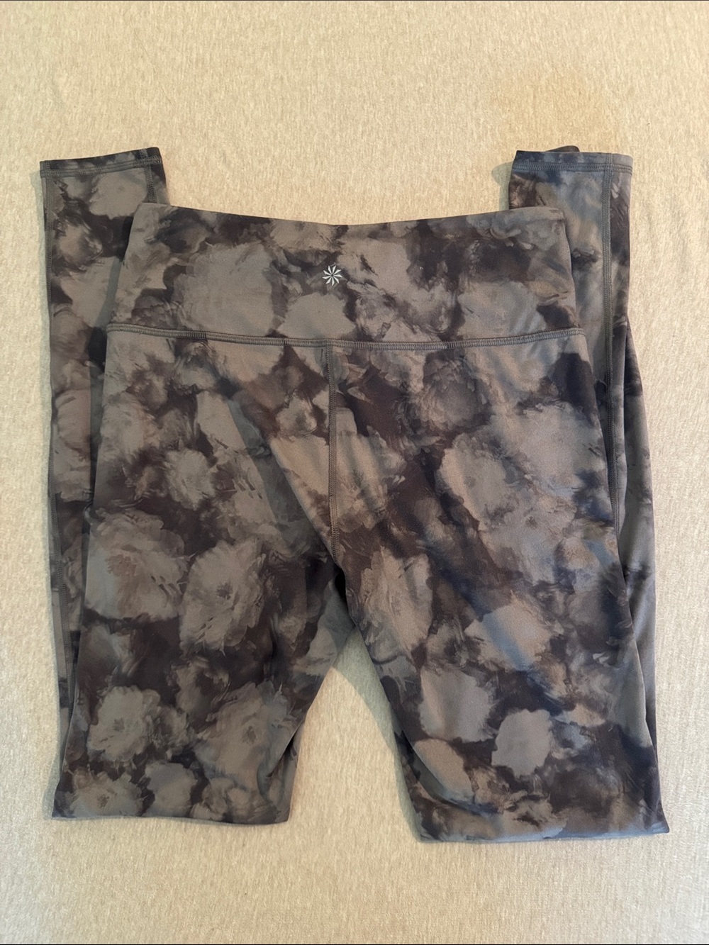 Athleta Marbled 7/8 Leggings - Picture 2 of 3